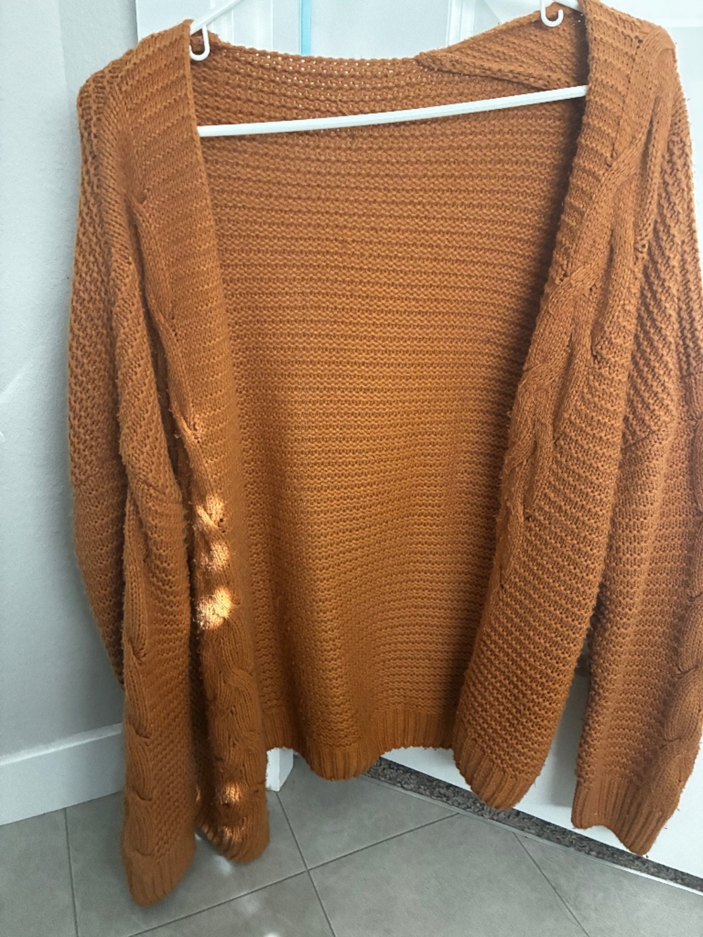 Knit cardigan